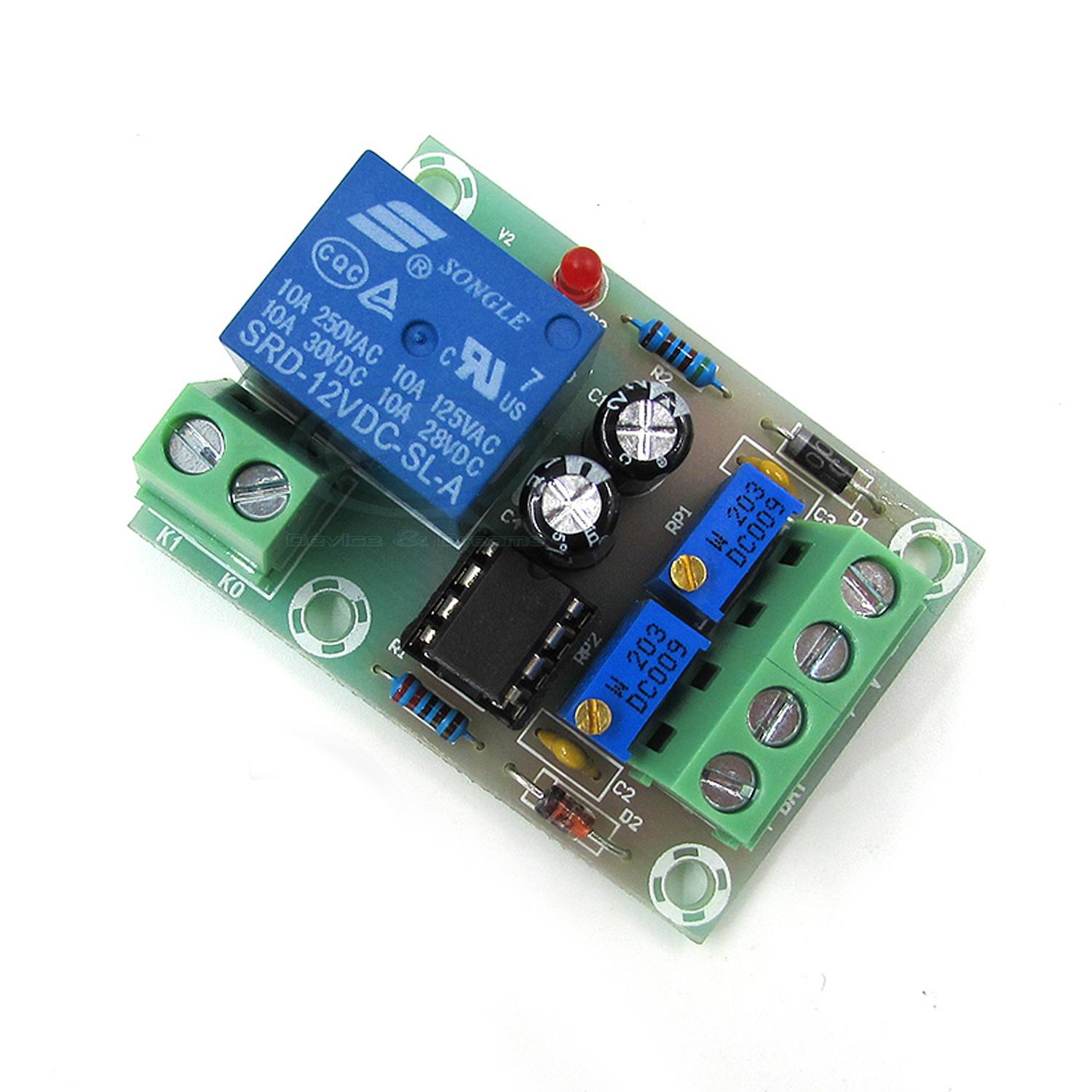 XH-M601 Automatic 12V Battery Charging Control With Protection Module - Multi Plug - Multi Plug. 