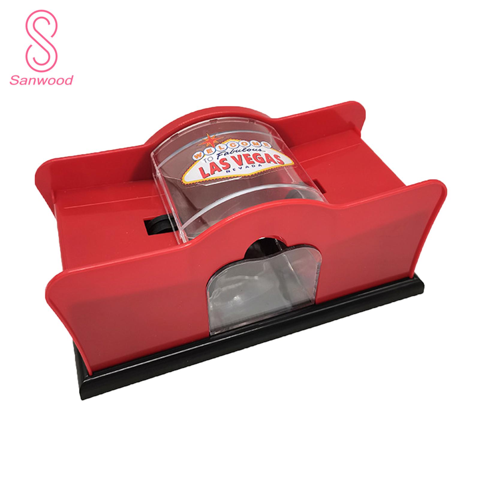 Easy-to-use Card Shuffler Professional Manual Card Shuffler for Holdem Equipment for Smooth Dealing U-shaped Groove Board Game Tool Fair Play Card Shuffler
