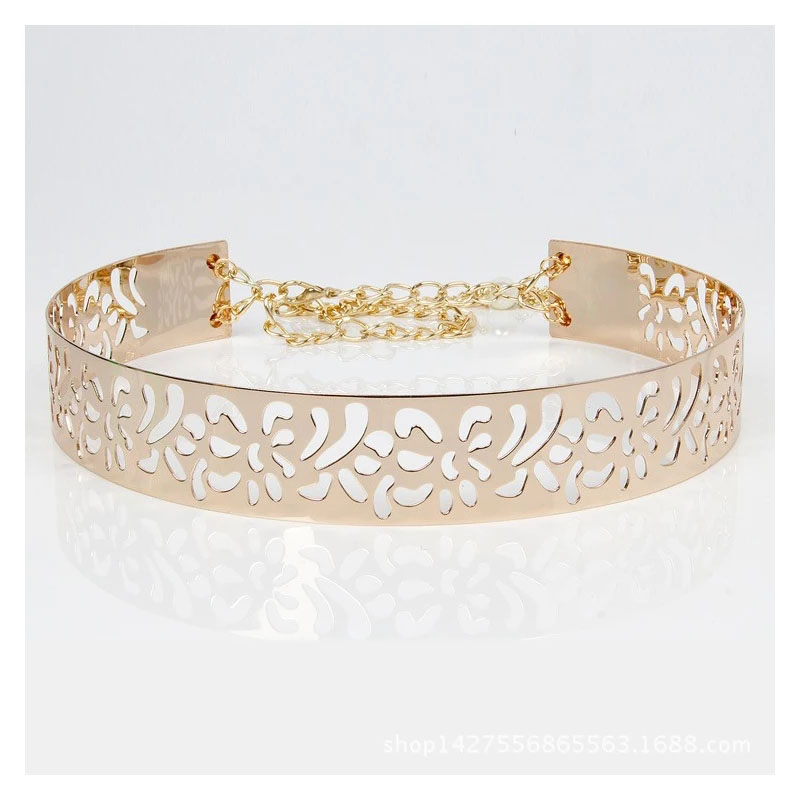 𝑴𝒆𝒕𝒂𝒍 𝒇𝒍𝒐𝒘𝒆𝒓 Golden 𝑩𝒆𝒍𝒕 || 𝑾𝒂𝒊𝒔𝒕 𝑩𝒆𝒍𝒕 