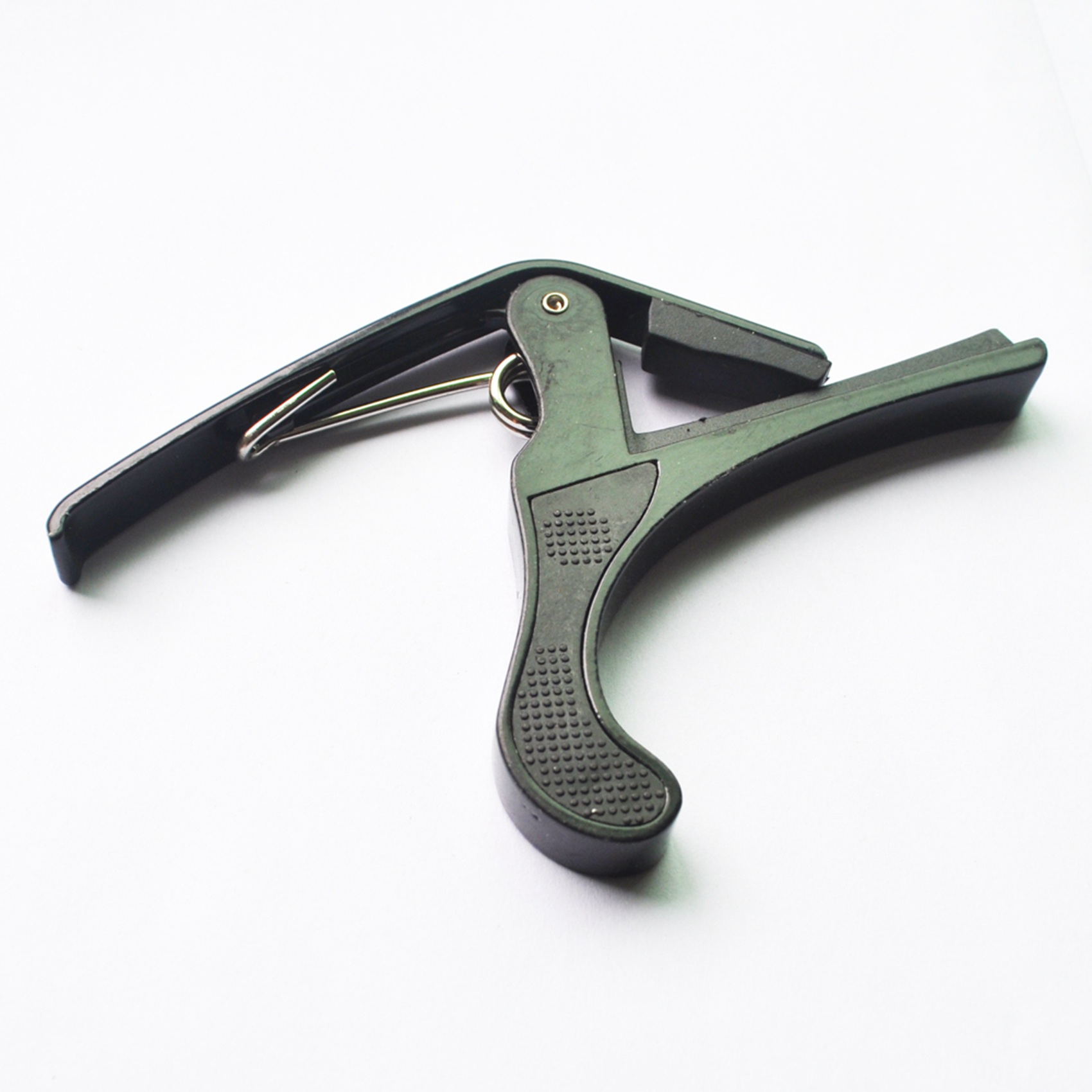 Acoustic Electric Guitar Banjo Trigger Capo Key Clamp with Guitar Kit Thumb Finger Picks,Fingertip Protectors. 