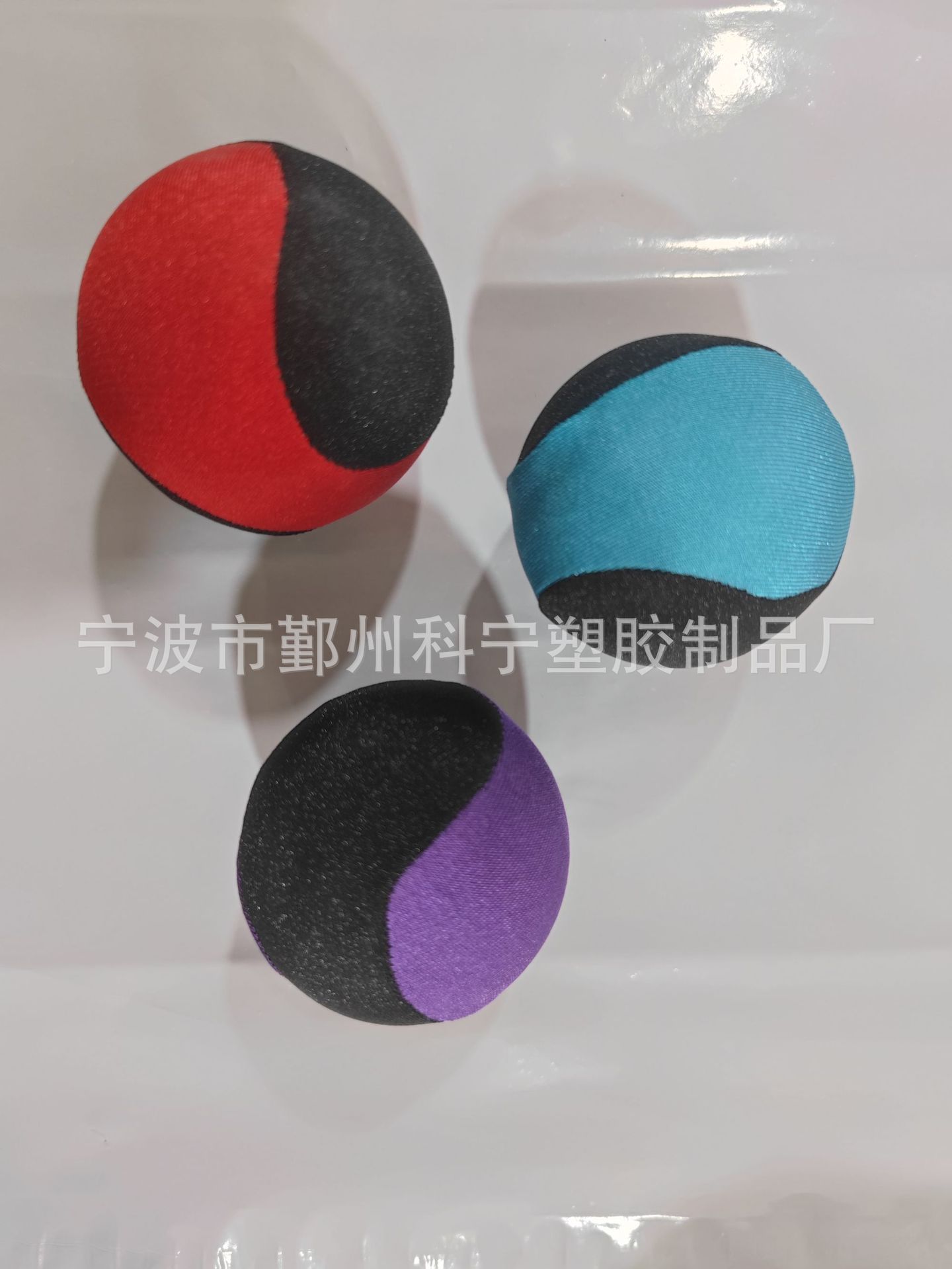 Elastic Ball Cross-Border Factory in Stock Diameter 6cm5.5 cm5cmCloth ball Water Bouncing Ball Beach Ball. 