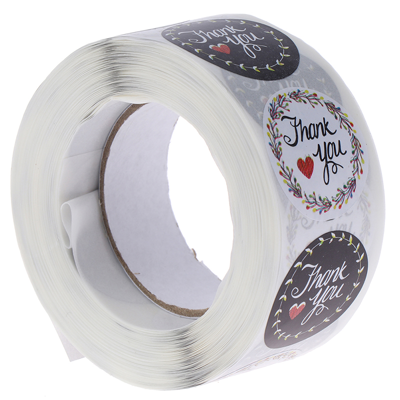 500 Pcs Thank You Stickers Seal Labels Scrapbooking Envelopes Seal Stickers. 