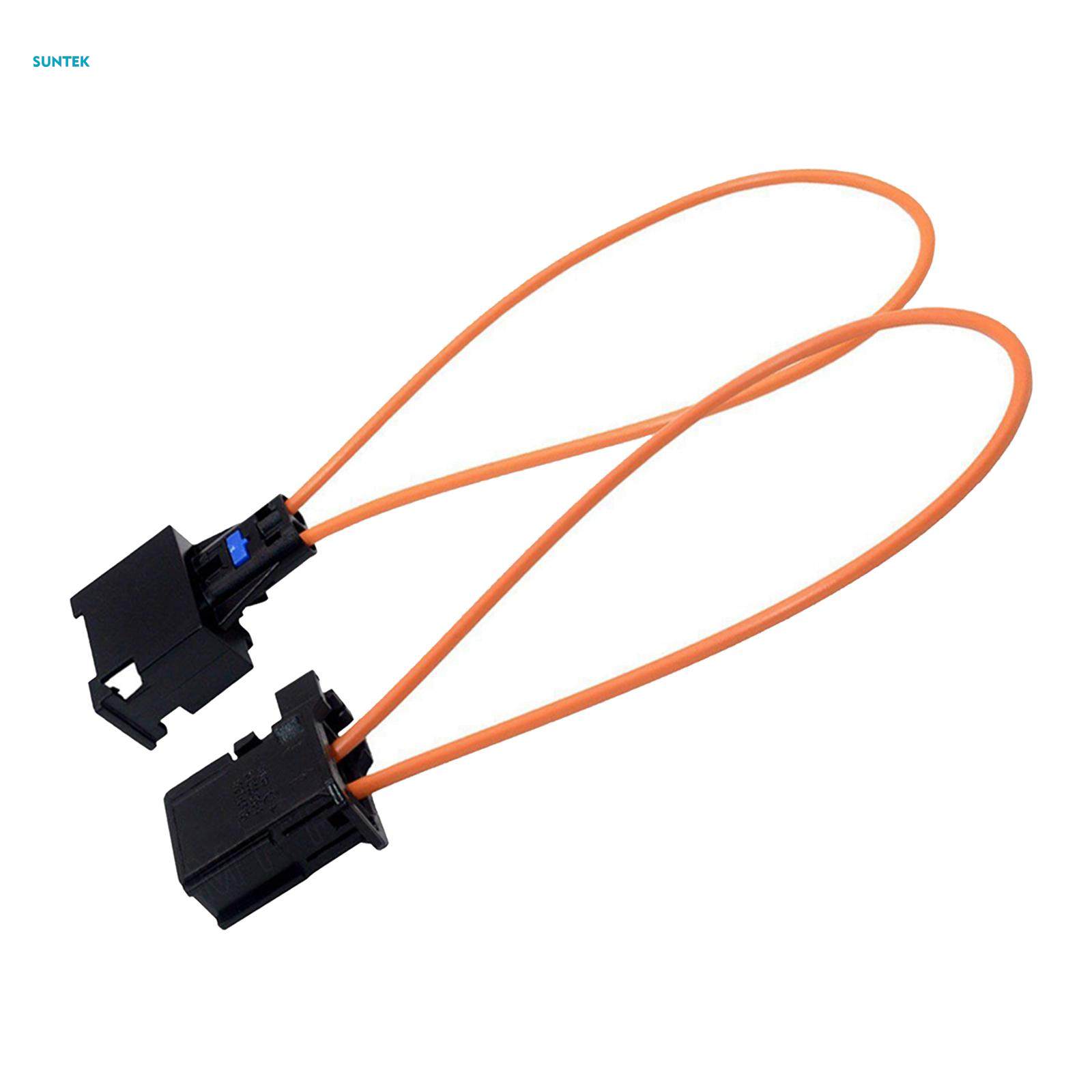 10x 2x MOST Fiber Optic Loop Cable Plug Connector for , for BMW, for. 