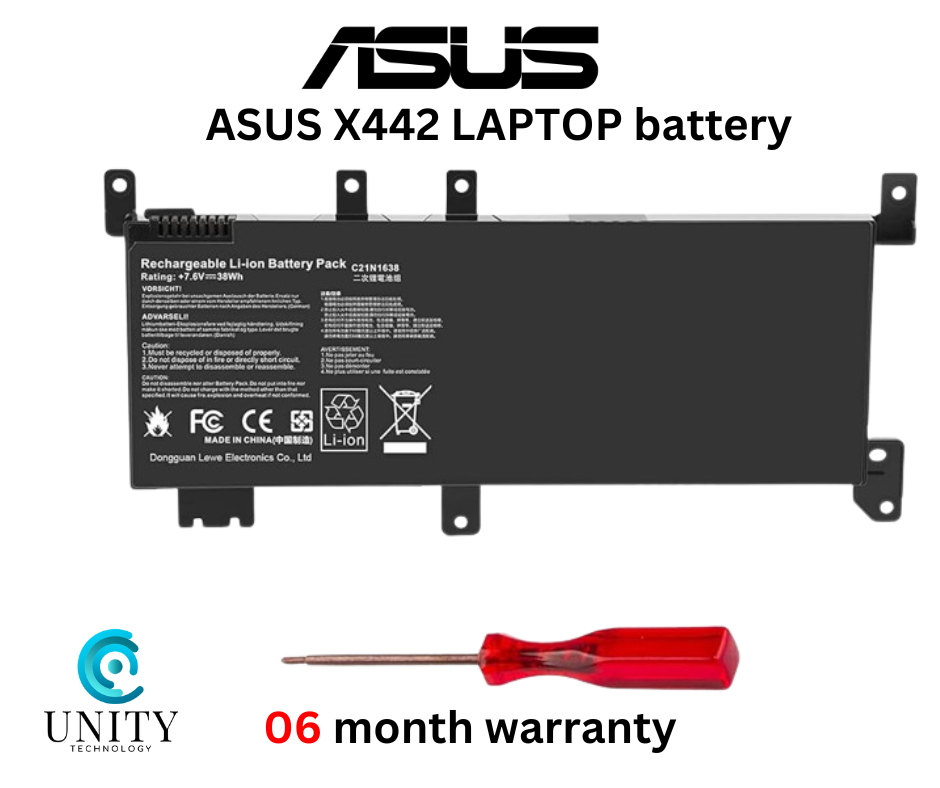 Asus VivoBook A442 A480 X442 X442UR X442UQ X442UN F442U Series, PN- C21N1638 LAPTOP BATTERY