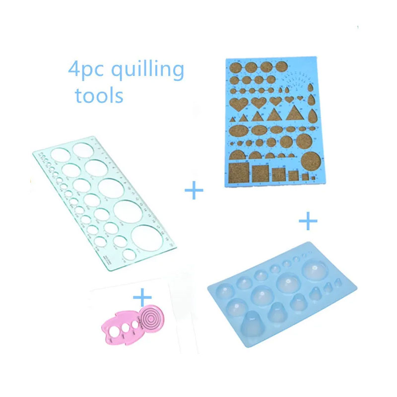 Handmade Craft quill tools Epoxy bottles Quilling Paper 3mm/ 5mm width 39cm Strips Paper Quilling Craft DIY Decoration Amour zii. 