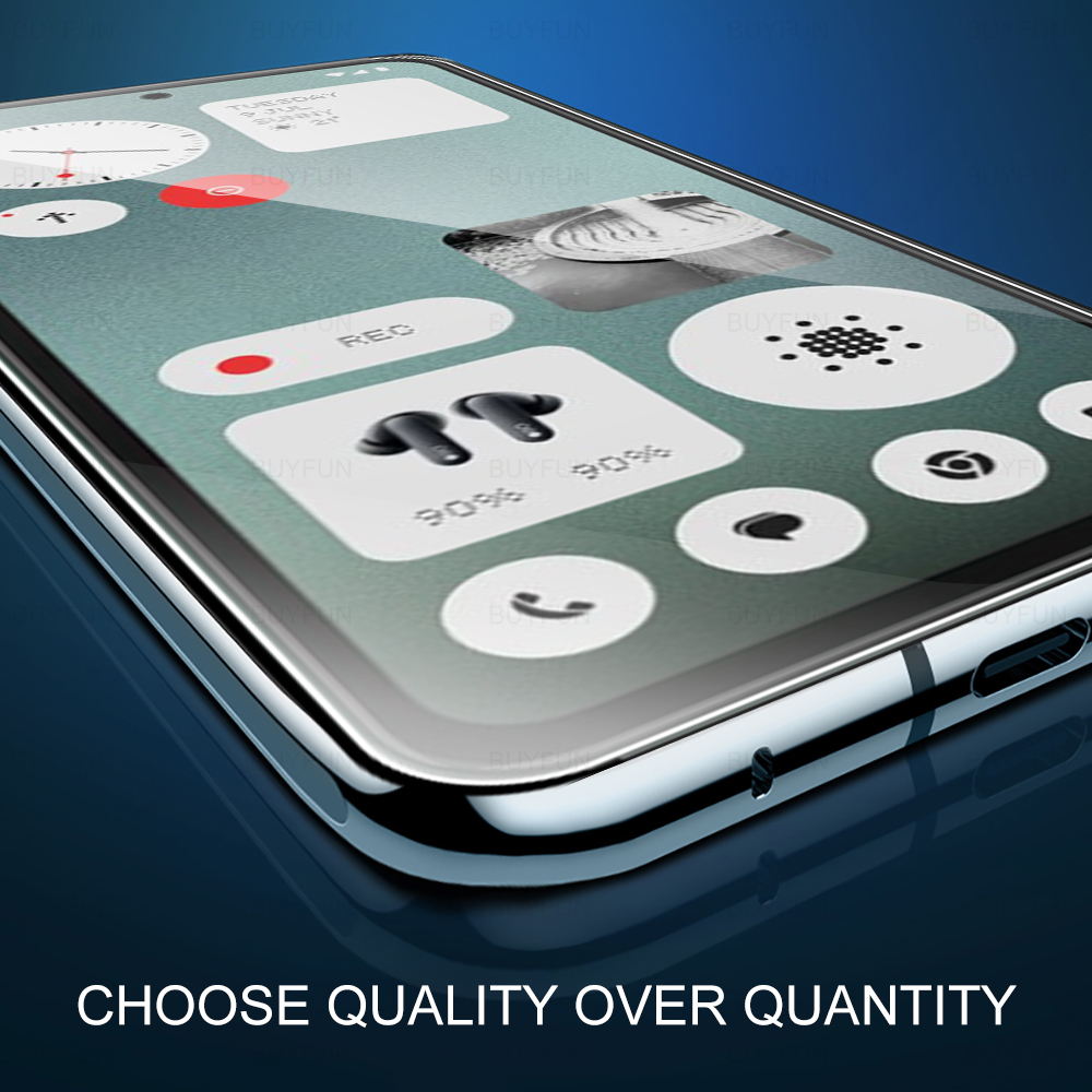 For Nothing CMF Phone 1 2PCS Glass Screen Protector for Nothing CMF Phone 1 cmf phone1 Tempered Film Full Screen HD Scratch Resistant Explosion Proof Protective Film. 