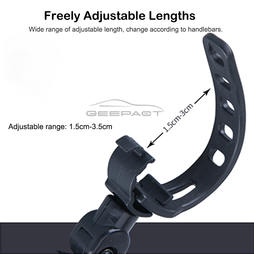 Geepact 2 PCS  Rearview Mirror Bicycle Mirror Handlebar Rearview Wide Angle 360°Rotate Looking Glass Universal Cycling  Rear View Mirror  for Bike MTB Electric Scooter Motorcycle. 