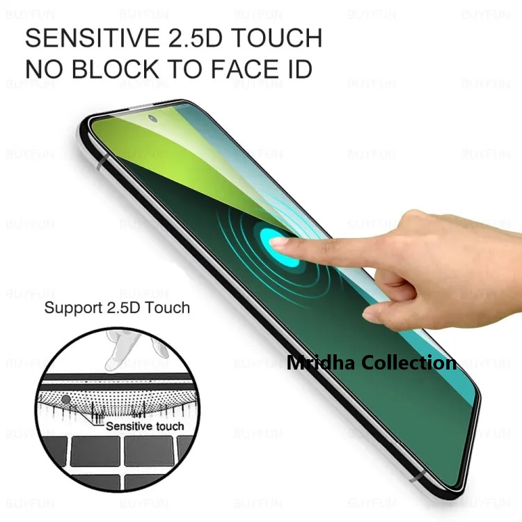 Xiaomi Redmi Note 13 4G Screen Protector 3D Tempered Clear Screen protector Gorilla Glass Transparent Clear Ultra Thin. 