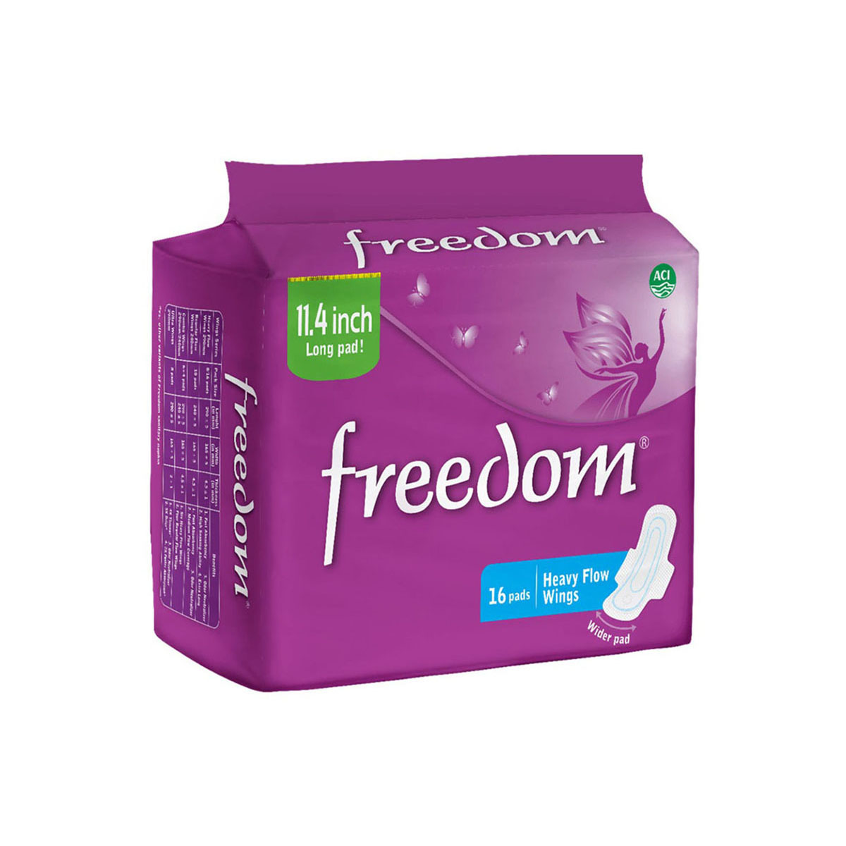 Freedom Heavy Flow Wings â 16 Pads pad