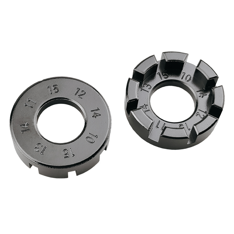 Bicycle Spoke Wrench 8 Way Groove Bike Wheel Rim Adjuster Spanner Bicycle Repair Tool Spoke Tool Easy to Use. 