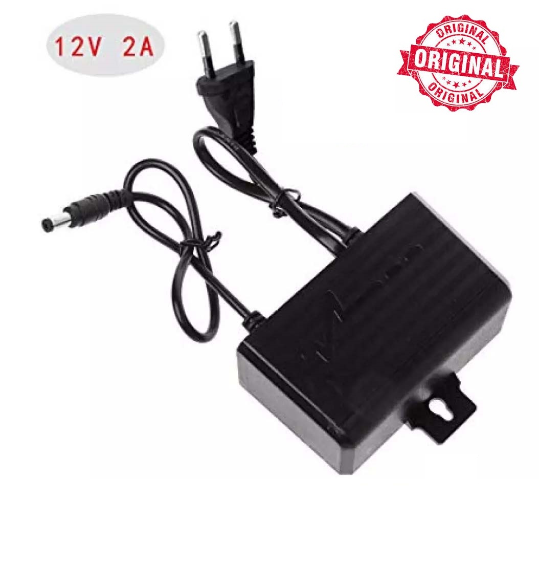 AC 220V to DC 12V 2A Waterproof Outdoor CCTV Camera Adapter. 