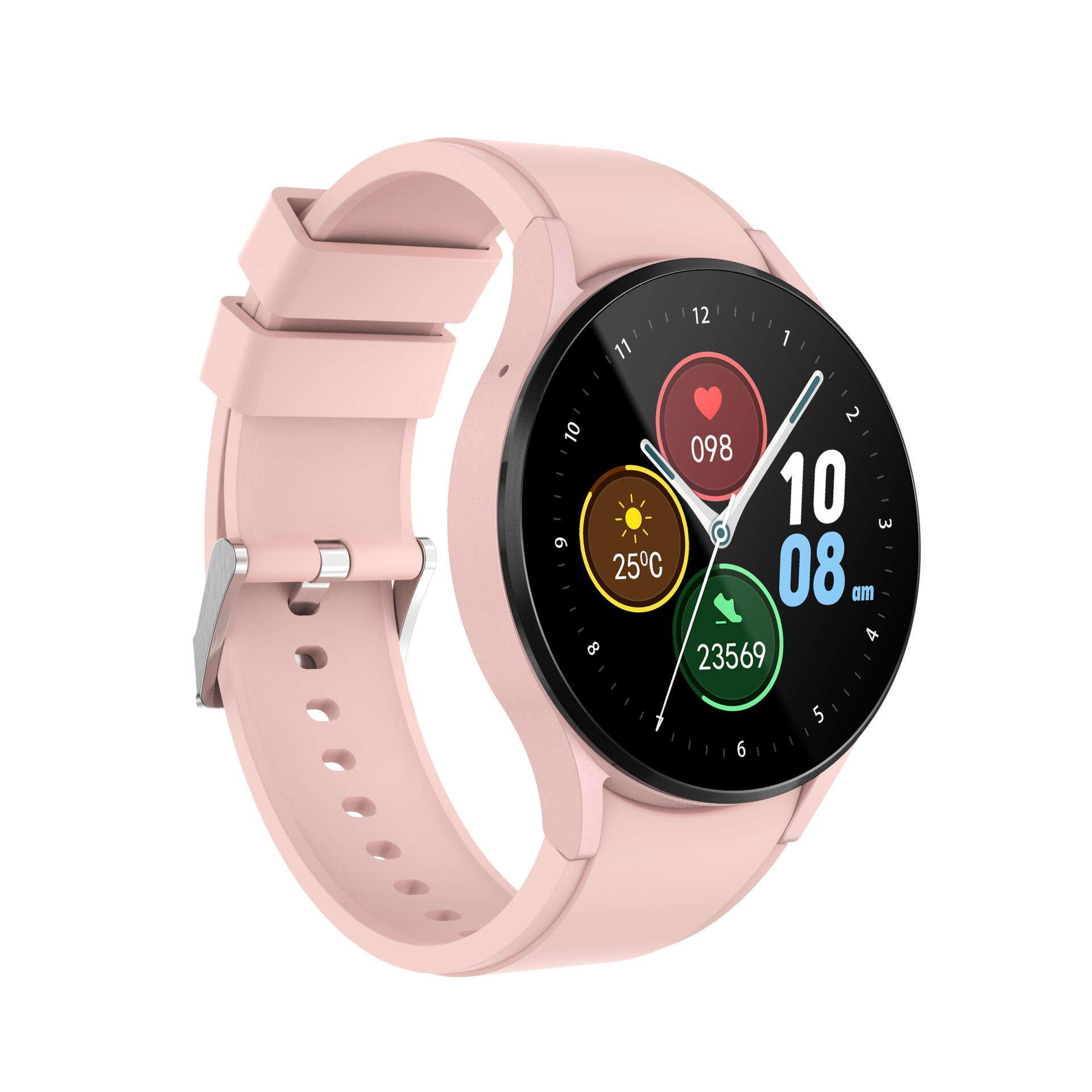 2023 New FT32 Bluetooth waterproof smartwatch with 1.32 inch * 360 high-definition display screen. 