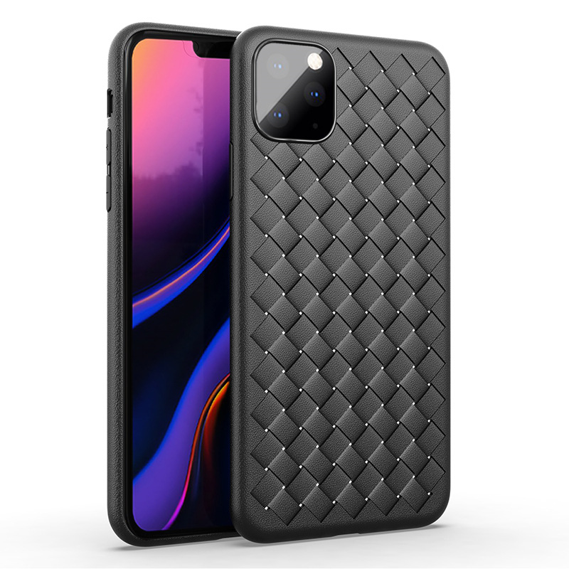 【Solo Yolo】Light and Thin Heat Dissipation Woven Pattern Suitable iPhone14 Phone Case Apple 11/13 Huawei mate40pro Soft Shell 12. 