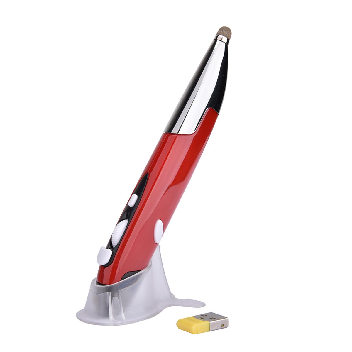 HXSJ Pr-06 2.4Ghz  Optical Touch-Pen Mouse 800/1200/1600Dpi  Mouse Pen With Stylus Function Handwriting Ergonomic Mice For Pc Lapt-op Computer