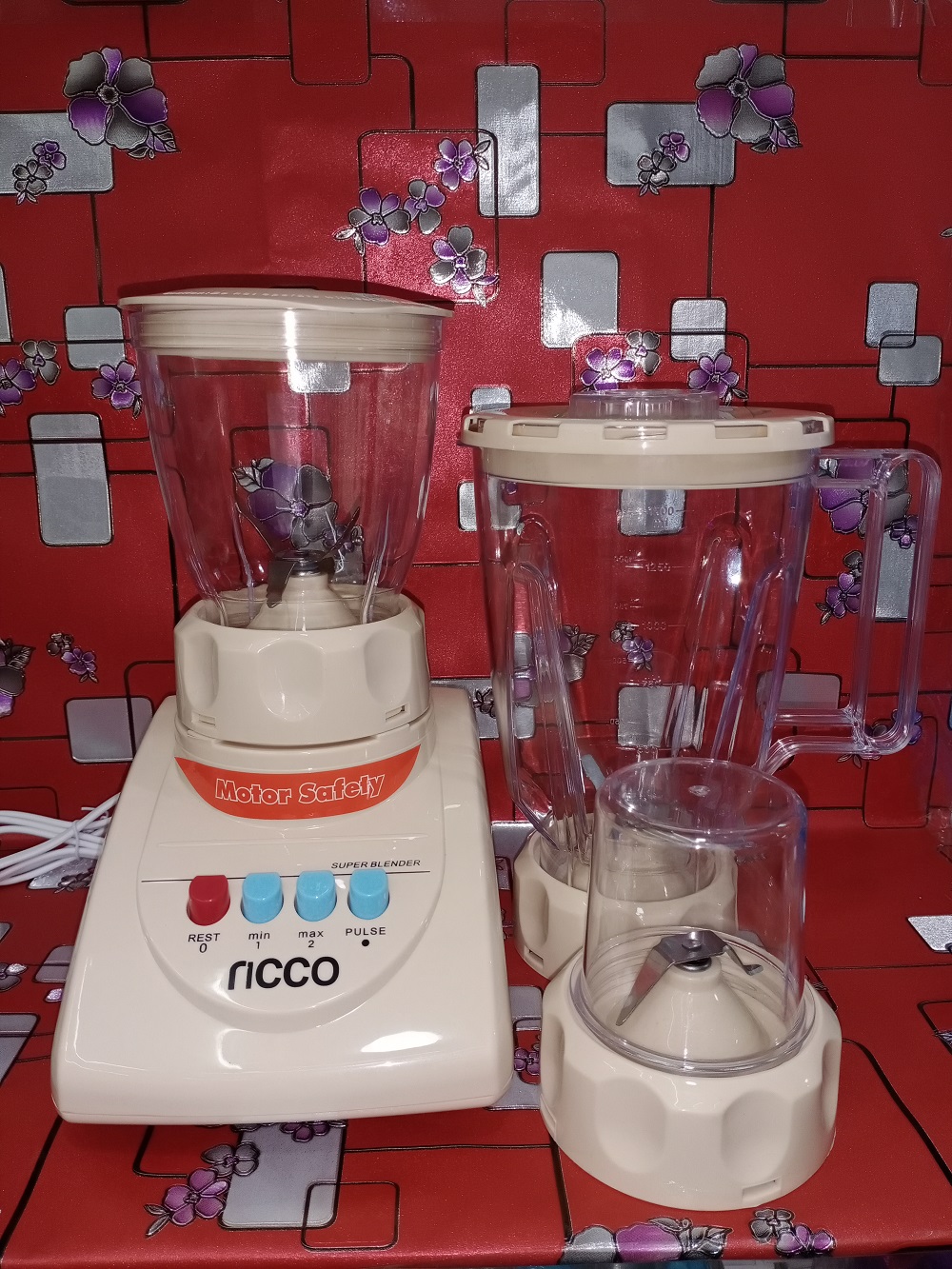 Exclusive Recco Blender For Long Time Use 3-in-1,Gift And Home Decoration.. 