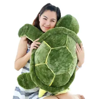 Turtle Plush Giant Big Stuffed Animal Soft Pillow Dolls Gift Home