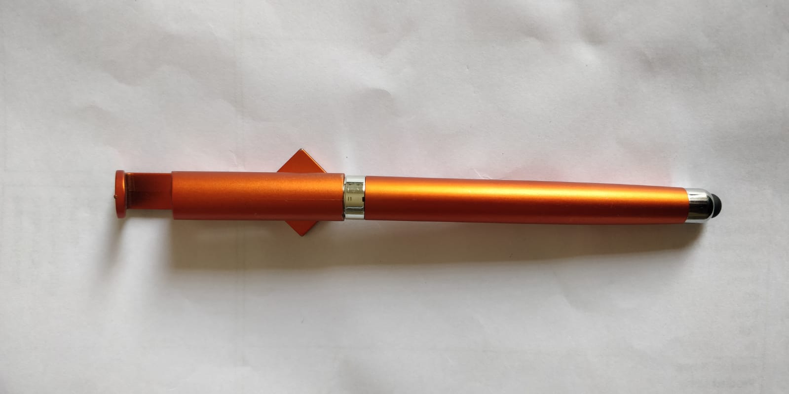 Universal 3 in 1 Capacitive Stylus Pen with Mobile Stand Holder, Writing Pen, Capacitive Pen for Mobile use, Compatible for Android Touch Screen. 