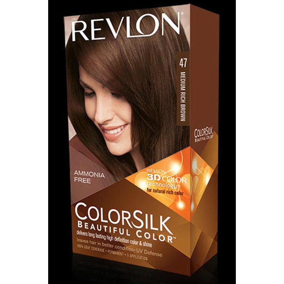 Revlon 3d Colorsilk Beautiful Hair Color Shade 47 120ml Buy