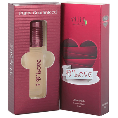 Alif D'Love Attar (ডি’লাভ আতর) - 8 ml