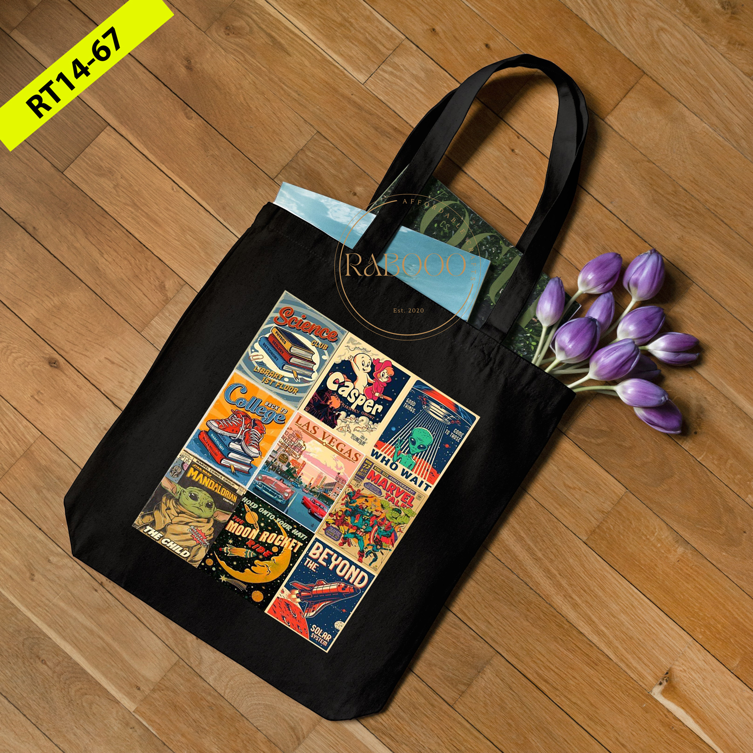 Carry Bag Stylish Canvas Bag For Girls With Zipper