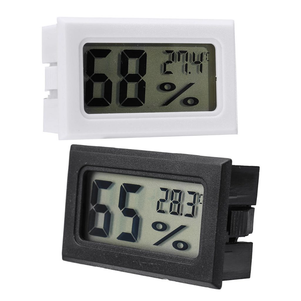 Temperature Humidity Sensor Digital LCD Display With Temperature Humidity Meter Gauge Thermometer Hygrometer Temperature Sensor Outdoor Cables Sensor. 