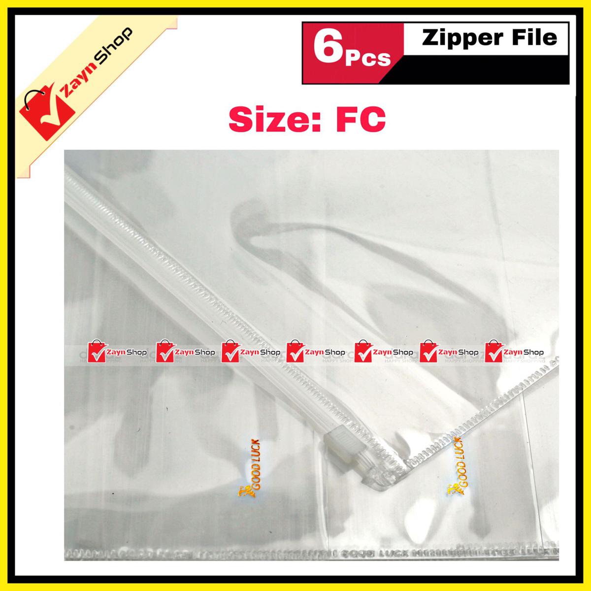 Zipper file FC /A4 / size 6 pcs