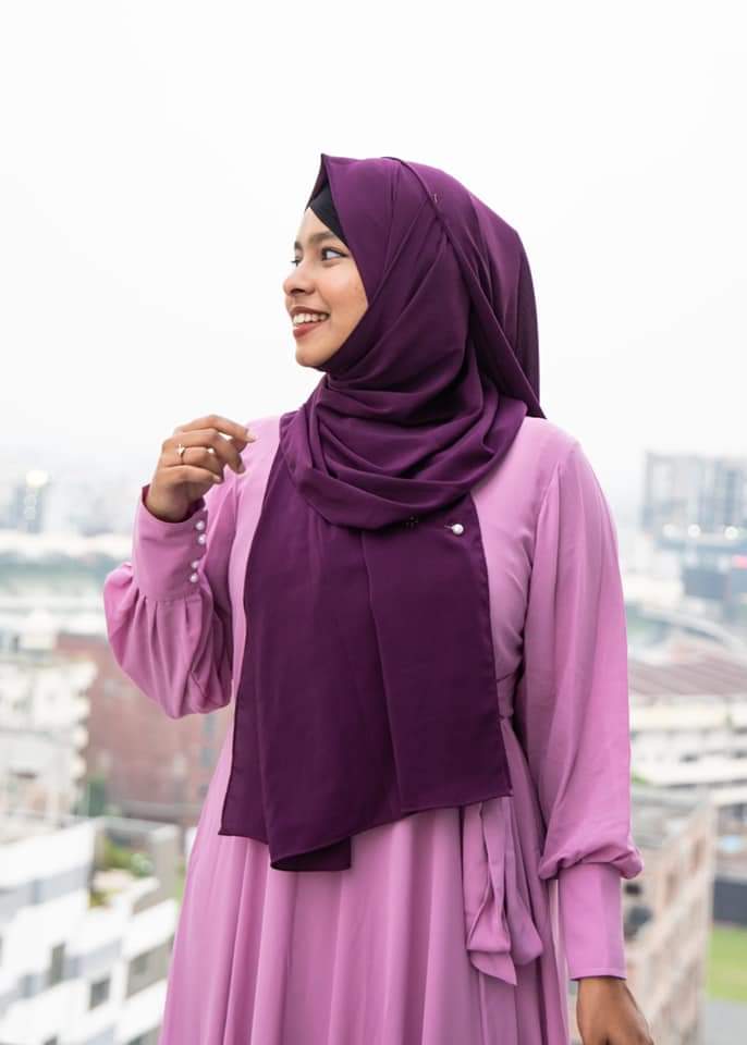 Plain Hijab Collection For Woman Full coverage Hijab For Woman (72"x30"). 