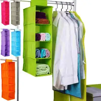 Space Saver Hanging Storage Wardrobe Closet Rack Buy Online At