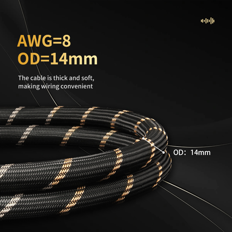 TODN speaker cable high end hifi audio cable 6N OCC speakers CABL replaceable banana plug Yplug Connecting the amplifier. 
