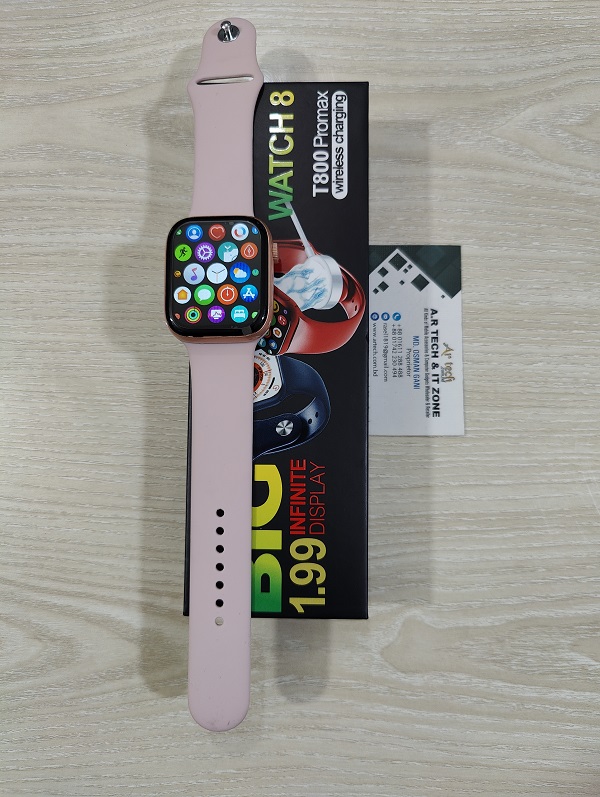 T800 Pro Max Smartwatch 1.99 Display Watch 8. 