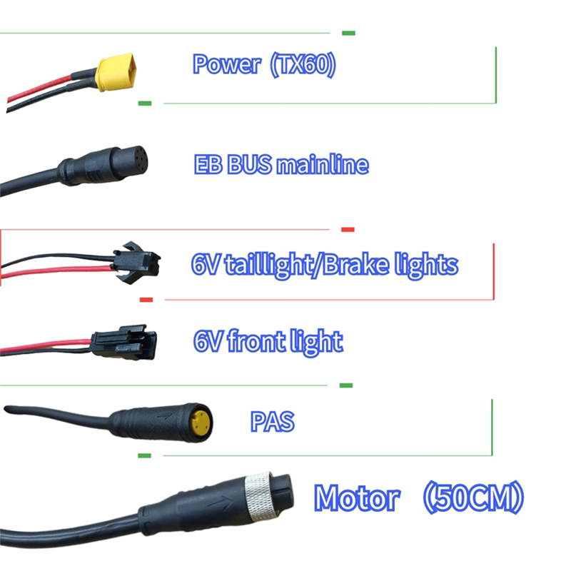 For G062 Hub Motor 48V 30A 1000W Controller. 
