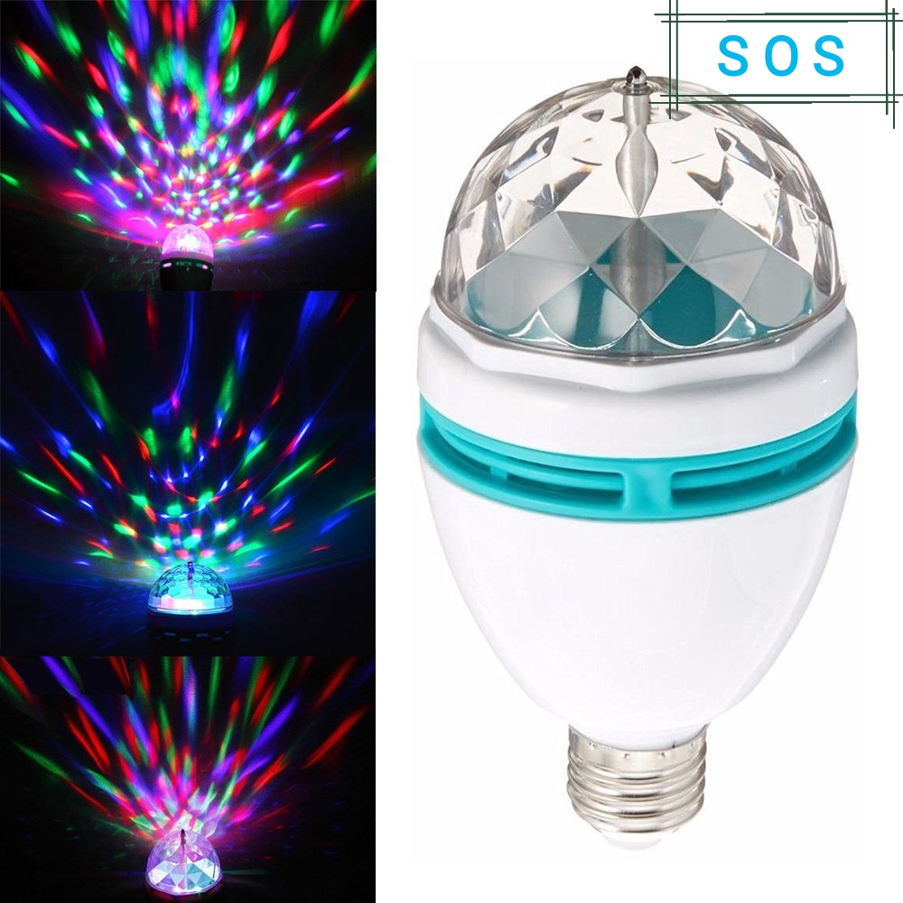 Disco DJ Party LED Light Bulb (Multi-Colour). 
