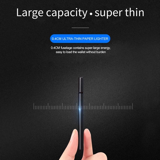 Smart Fingerprint Sensor Lighter Flameless Windproof Lighter Double Side Cigarette Ignition Lighter USB Rechargeable Lighter Best Gift for Your Boyfriend, Family, Your Father. 