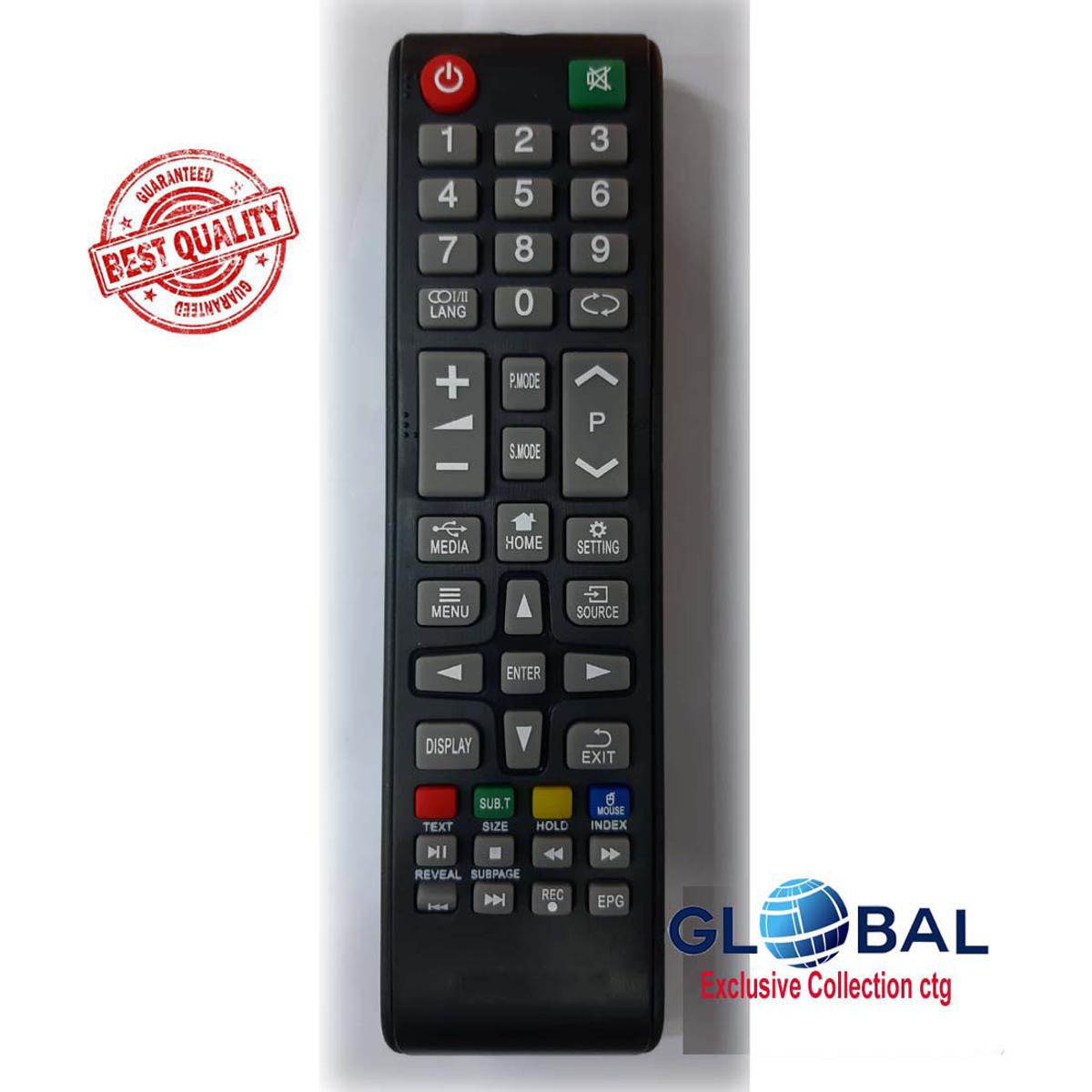 Skyview All LED Support (RC 20DF/102F/RC505) .Compatible Remote Control High Quality. Lcd Led TV Remote
