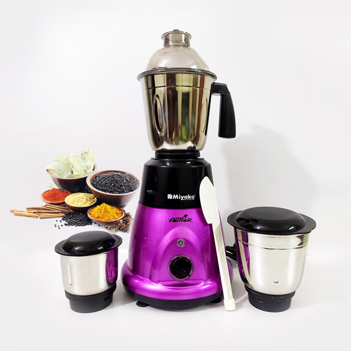 Miyako Pink Panther 3 in 1 Mixer Grinder/Blender 750 Watt India