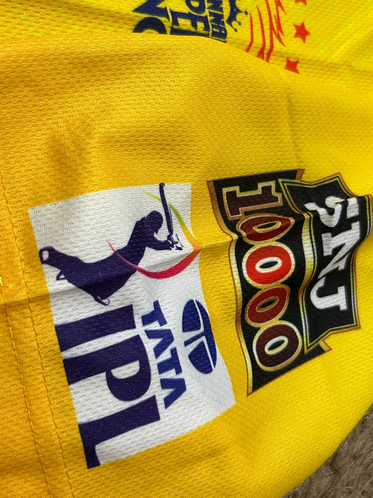 Chennai Super Kings Jersey 2023 Premium Quality Short Sleeves. 