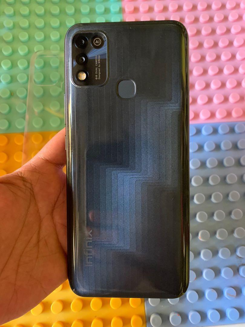 Infinix Hot 11 Play - (Plastic) Back Shell / Back Panel / Battery Cover / Back Door / Back Replacement Part