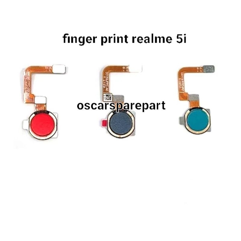 for Realme 5i Fingerprint Scanner Sensor Flex Fingerprint Sensor Compatible-