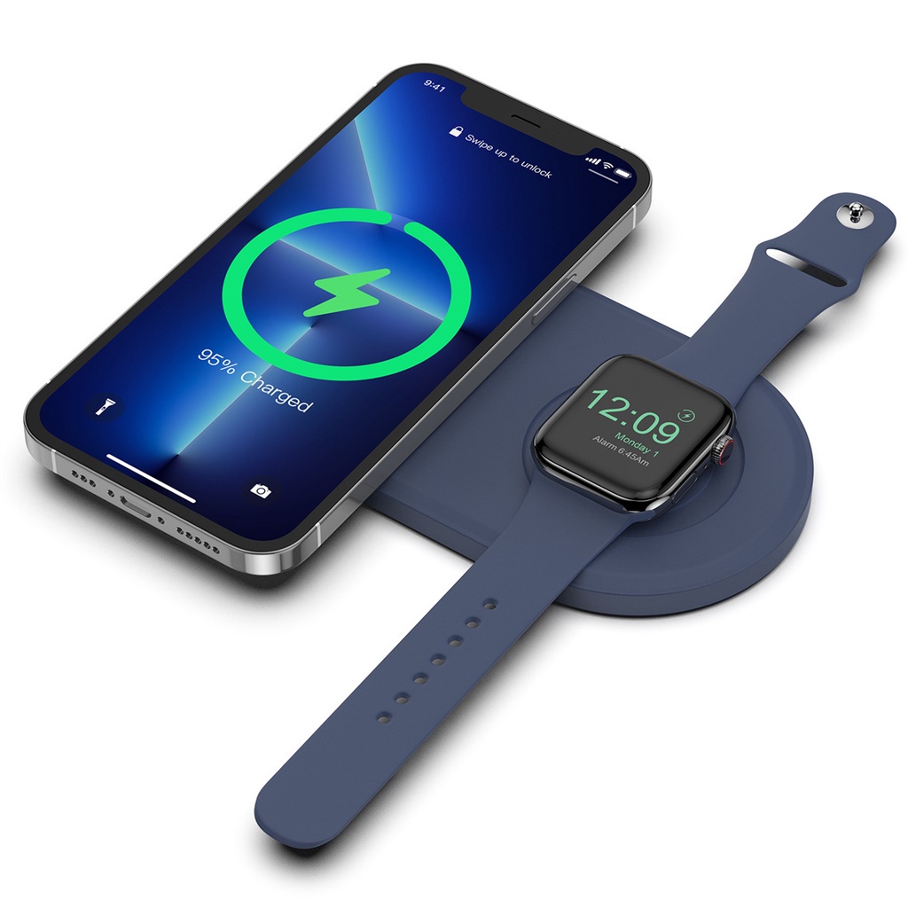 In Wireless Charger Stand For Phone 14 13 12 Magsafe Silicone