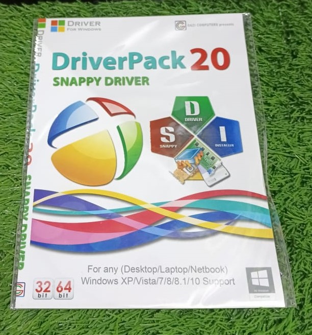 Driver Pack Solution All Motherboard Supported For all dextop ana Laptop supporters silver  disk available. 