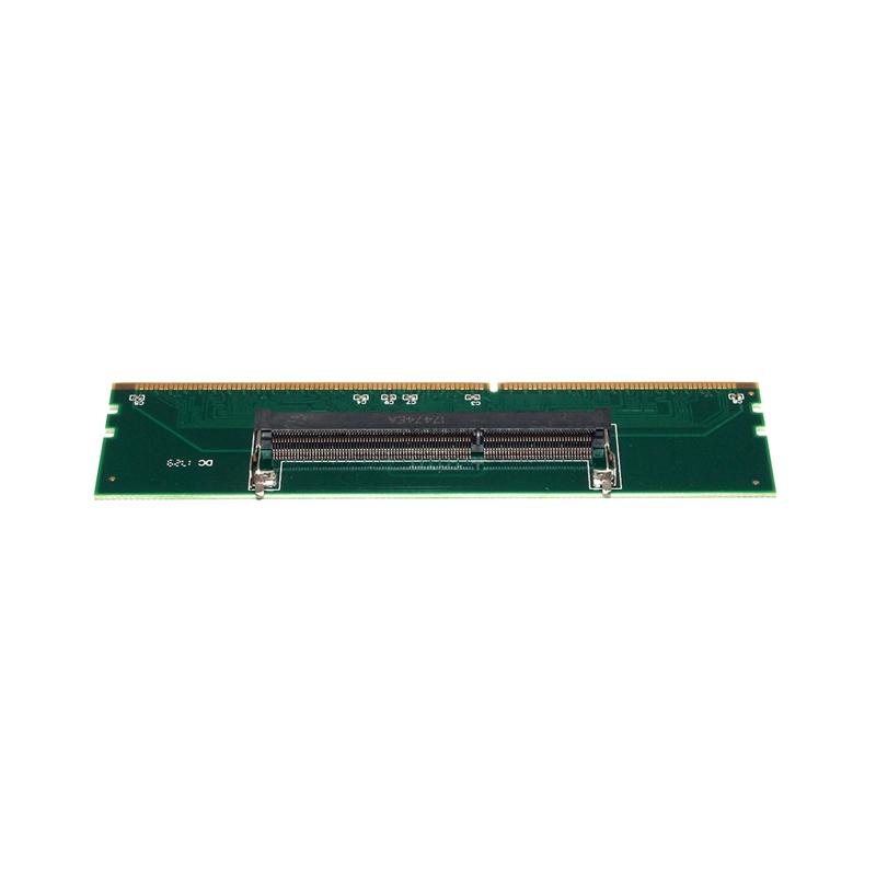 1.5V DDR3 204 Pin Laptop SO-DIMM to Desktop DIMM Slot Memory Adapter. 