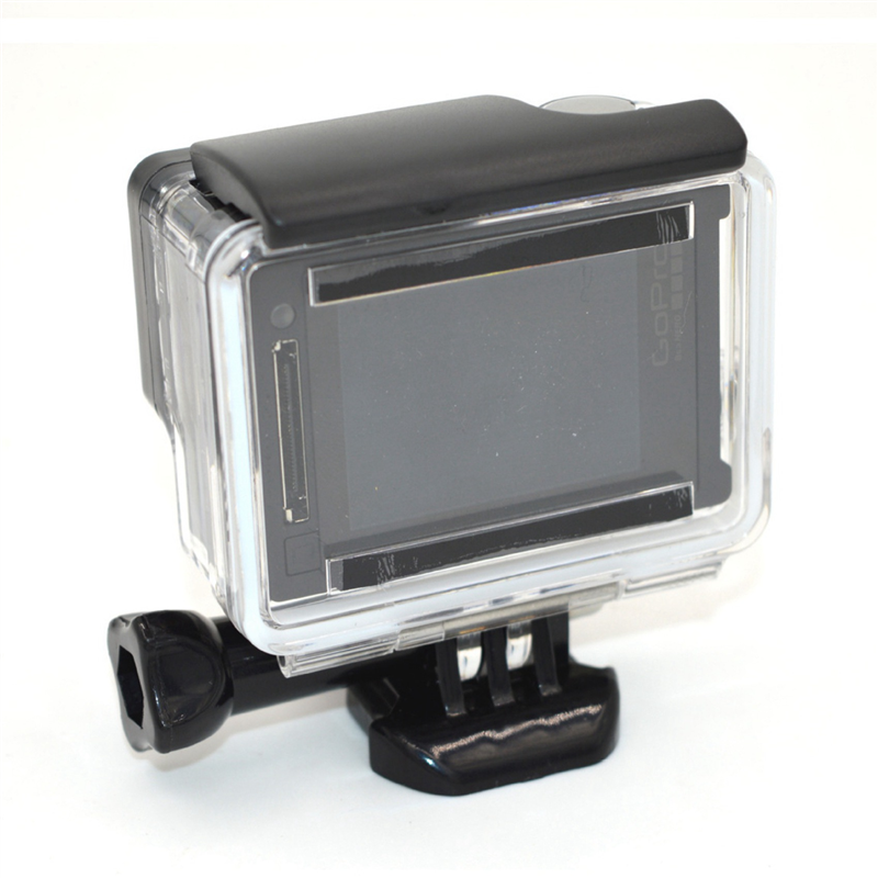 2X for Gopro Waterproof Housing Case for Gopro Hero 4 Hero3+Hero 3 Underwater Protective Box for Go Pro Accessories. 