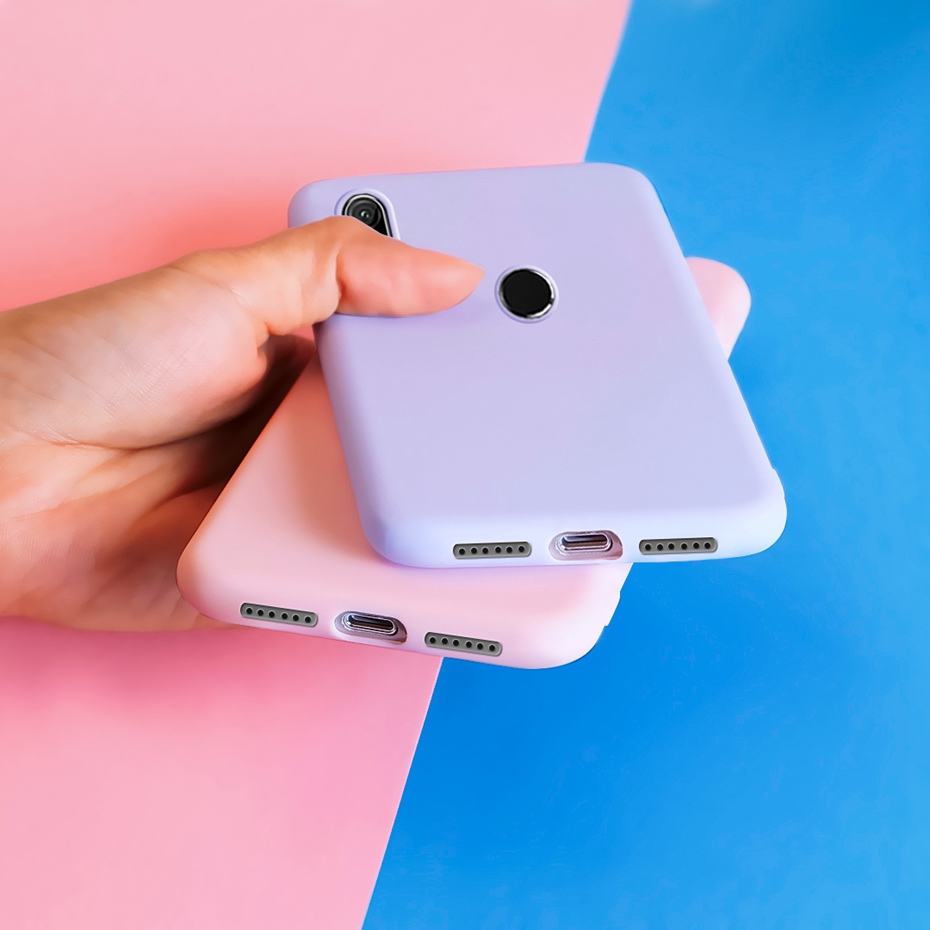 For Huawei Y6 2019 Case MRD-LX1 Silicone Soft TPU Back Cover Phone Case For Huawei Y6 Prime 2019 Y 6 6Y 2019 Bumper Shell Candy. 