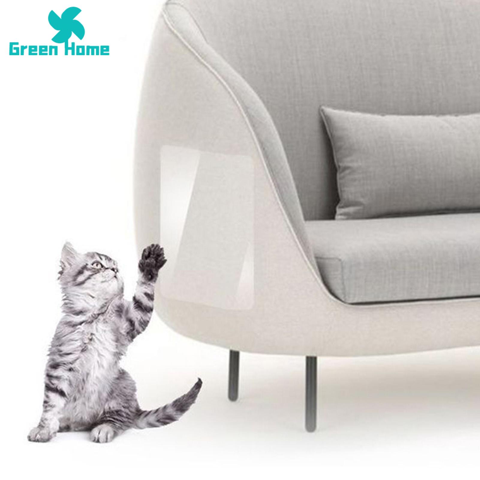 Green Home Cat Anti-scratch Pad Scratch-Resistant Sofa Corner Scratching Deterrent Tape. 