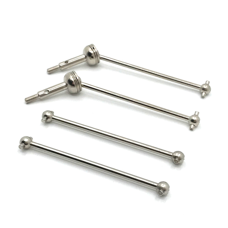 Harmony 4Pcs Front CVD Universal Drive Shaft & Rear Dog Bone for Wltoys 144001 1/14 RC Drift Racing Car Parts Accessories