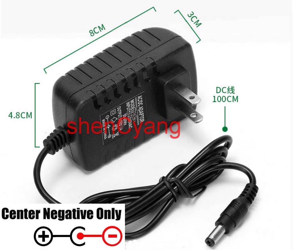 AC/DC Adapter 9V 1.6A 1600mA Power Supply Charger For Brother Label Printer Power Adapter AD-24 AD-24ES PT-E100B / D210. 