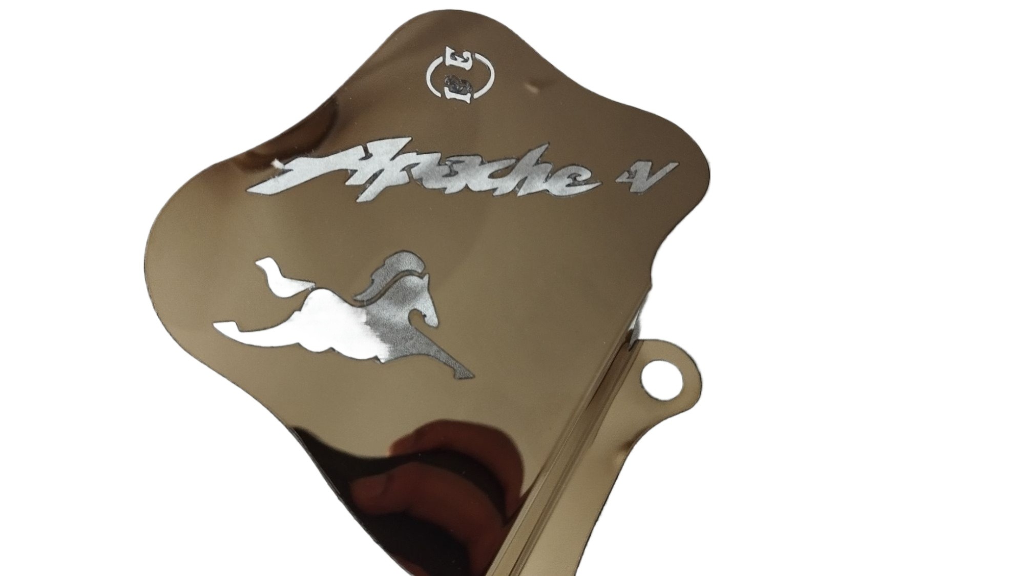 Apache RTR 4V Bike Golden Color Hydraulic /Hidrolic Caliper Cover