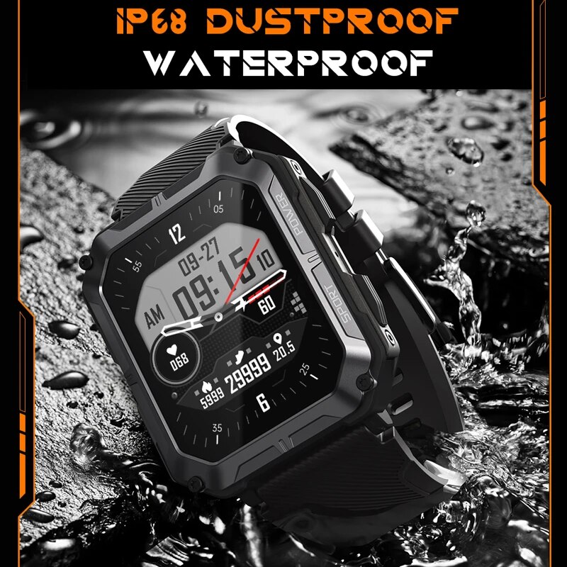 CanMixs Smart watch IP68 Waterproof Women smartwatch for men Calculator Bluetooth Call Sport watches Android iOS Fitness Tracker. 