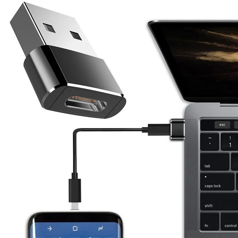 USB Type-C Cables Converters for iphone 12 Charger Adapter Connector For Apple iphone 13 pro Laptop SmartPhone Charging Adapter. 