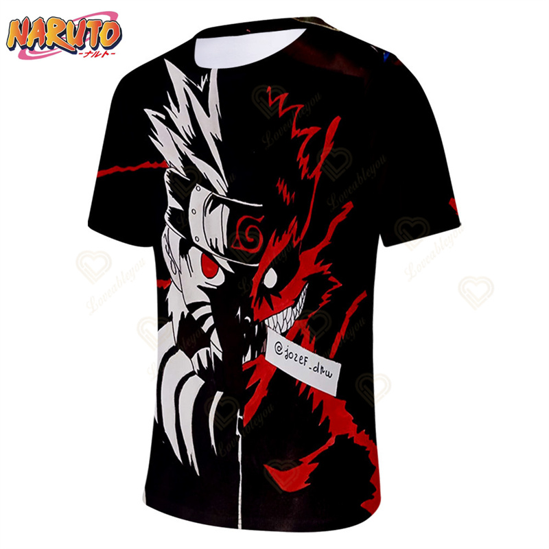 Anime Uzumaki Naruto Summer Men Women Children T-shirt 3D Short Sleeve Print T Shirt Breathable Tops Cool Streetwear Tee. 